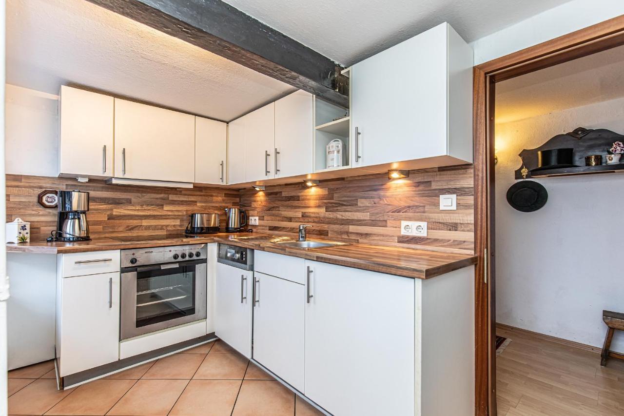 Fewo1846 - Lille Petuhtante II - Elegante Vintage-Wohnung Mit 2 Schlafzimmern Flensburg Exterior foto